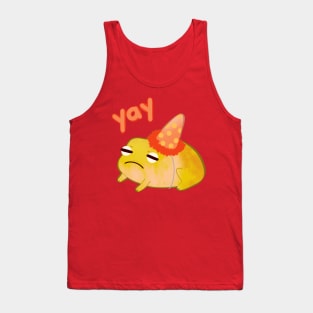 Happy Grumpy Birthday Celebration Rain Frog Yay Tank Top